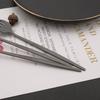 24Pcs Silver Stainless Steel Dinner Cutlery Set Knife Fork Spoon Dinnerware Mirror Tableware Set Wedding Birthday Silverware