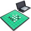 QIKEJI Магнитная игра Отелло 3D Складная Портативная Снятие Стресса Хранение Фишек