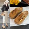 Модные женские балетки Весна Осень Неглубокие Ленивые Лоферы Обувь для Девочек Детские Удобные Мягкие Замшевые Кроссовки Повседневная Школьная Обувь