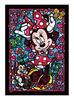 Tenyo [Made In Japan] 266-Piece Pure White Gyutto Series Jigsaw Puzzle Disney Minnie Mouse Stained Art (18.2x25.7cm) DSG-266-754 with Service Card