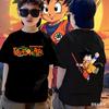 Dragon Ball 2026 Summer Cotton Master Roshi Printed Son Goku Fitness Boy Girls Tshirt Vintage Harajuku Neutral Kids Tshirt Top