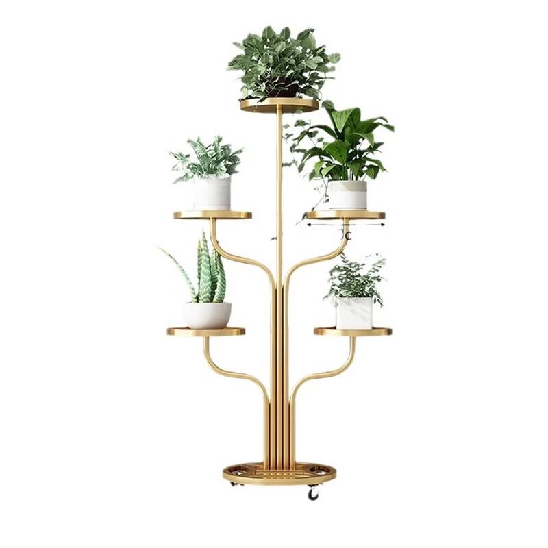 Light Luxury Marble Indoor Flower Stand