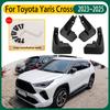 Для Toyota Yaris Cross Аксессуары 2024 2025 Брызговики Передний Брызговик Защита от Грязи Грязезащитные Щитки Заднее Крыло Грязь Авто Аксессуар