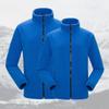 Polar Fleece Jacket Autumn and Winter Fleece Women's Sports Outdoor Plus Velvet Thick Warm Sweater Jacket