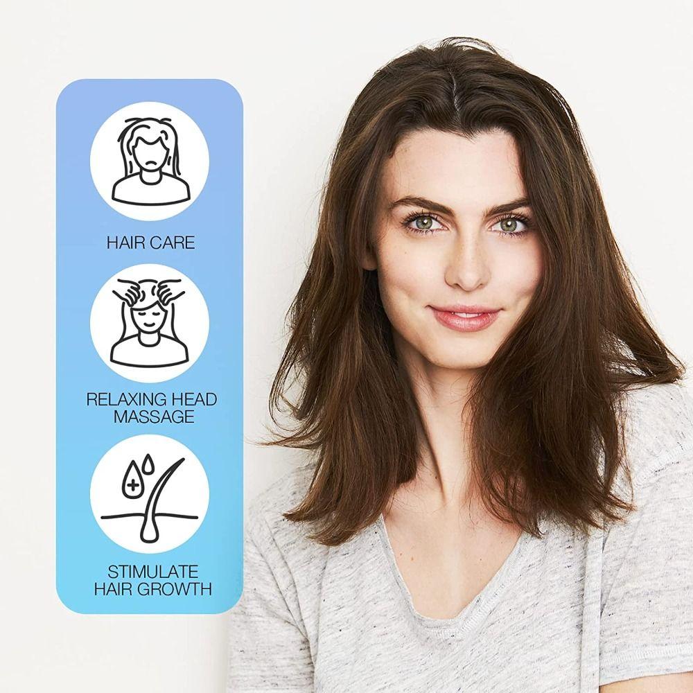 for Hair Scalp Treatment Hair Growth Serum Oil Apply Essential Oil Liquid Guiding Massager Comb