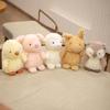 Cute Simulated Animal Chicken Owl Pig Sheep Curly Doll Children's Doll Plush Toy