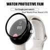 Защитная пленка для экрана для Google Pixel Watch3 41 мм 45 мм Watch 2 LTE/2 3D изогнутая пленка PMMA для часов