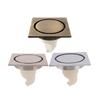 New Brass Shower Drain Sink Bathtub Drainer Bathroom Toilet Kitchen Balcony Universal Floor Drain
