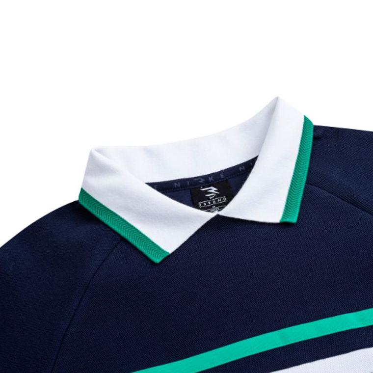 Nike Свитер с буквенным принтом, реглан, повседневный, универсальный, с длинным рукавом, детская толстовка, цвет индиго, NY2412085GS-002