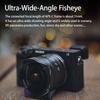 7artisans 7.5mm F2.8 Mark II Ultra Wide-Angle Fisheye Manual Lens for Sony E Fuji XF Nikon Z Micro M4/3 Canon EOS-M M50 Canon RF
