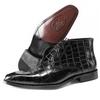 Autumn and Winter New Cowhide Men's Boots Trendy Men's Shoes