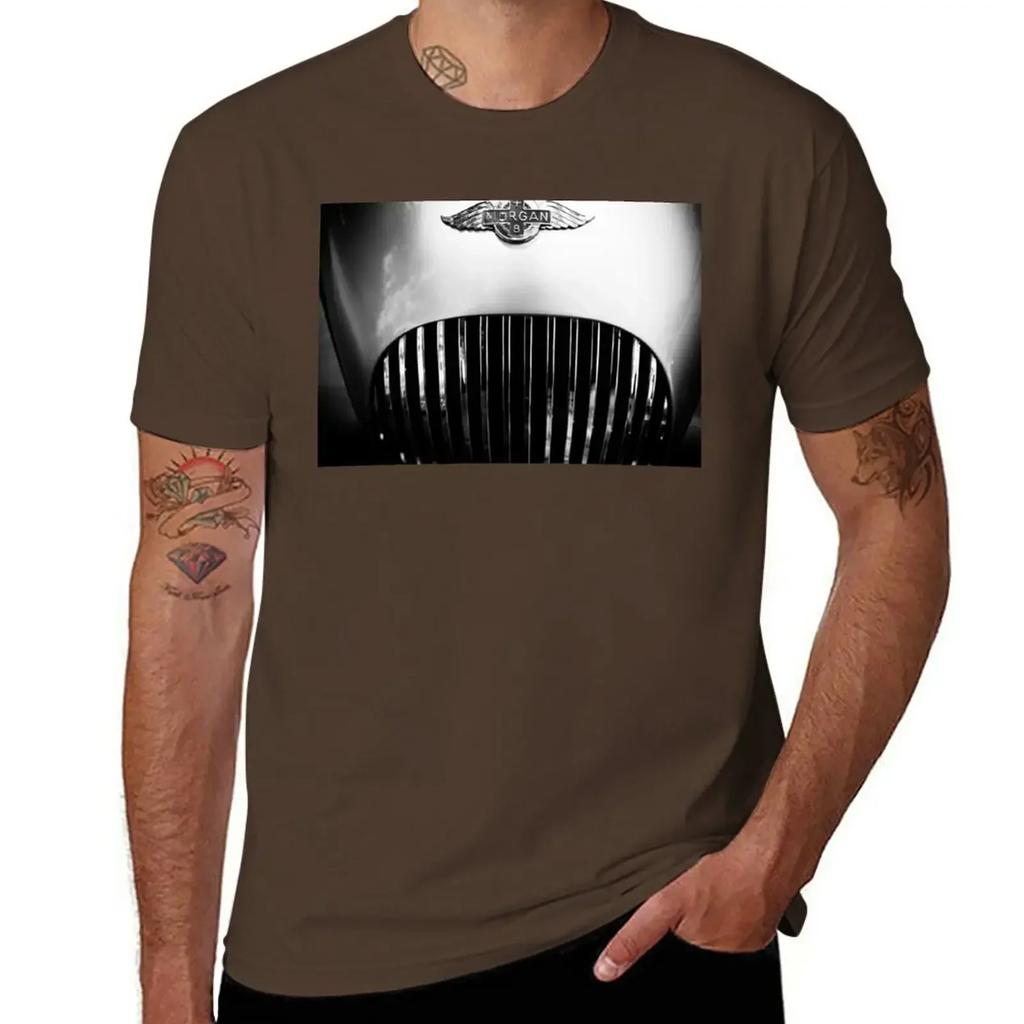 Morgan vintage collection car T-Shirt new edition tops heavyweights tshirts for men