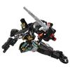 Takara Tomy Tomica Jobraver TJBDX Unitepolis Braver ZERO Covert Patrol Car & Black Bike Combination Set Miniature Car Toy 3+ Years