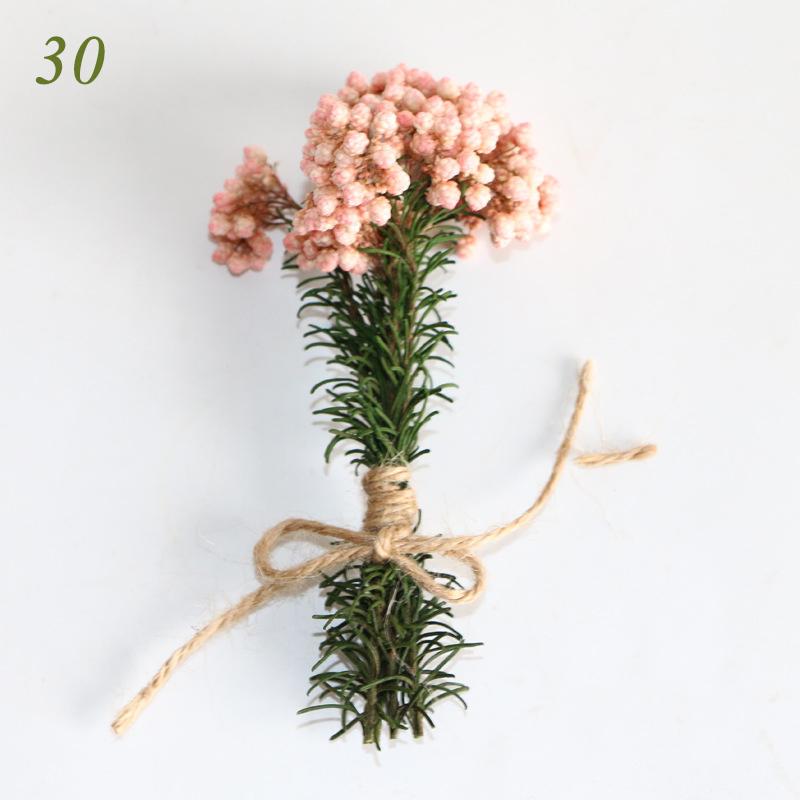 1шт Декоративный букет цветов Мини натуральные сухоцветы свежие консервированные Babysbreath свадьба