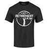 My Retirement Plan Is Golfing T-shirt Retired Golf Grandpa Dad Shirts