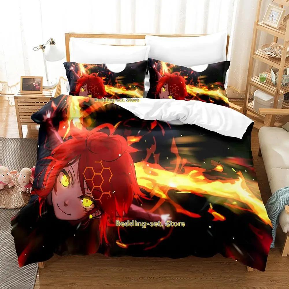 Pixiv Fantasia T Bedding Set Single Twin Full Queen King Size Bed Set Adult Kid Bedroom Duvetcover Sets Anime Parure de lit Bed