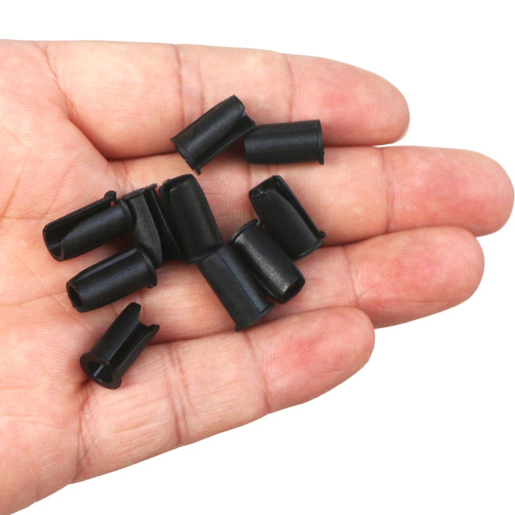 10 Pcs Bicycles Brake Cable Guides Clips Bike U-Clips Clamp Road Mountain Bicycles Cable Guides Clamp Cycling Parts