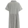 Shop   Women S Collar Neck Button Open Pocket Stripe Long dreSS Indie Pink Rc Wr