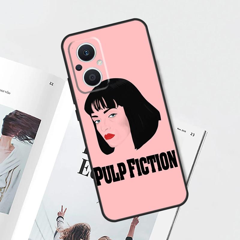 Чехол для телефона OPPO Find X5 X6 X8 X9 Pro OPPO Reno 8T 7 8 Lite 13F 14F 11F 12 F 10 13 14 Pro с постером фильма КРИМИНАЛЬНОЕ ЧТИВО