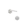Earrings Platinum Diamond Flower APVA2335 DI [Official] [Vendome Aoyama]