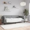 VidaXL Daybed Light Grey 90x200 Cm Fabric 354033