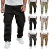 Men's Loose Sports Leisure Multiple Pockets Function Workwear Trousers