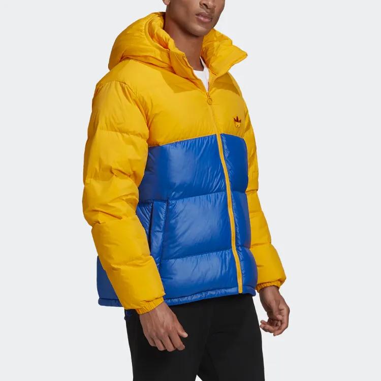 adidas Originals Пуховик Зимний Мужской Желтый Синий Разноцветный (унисекс) Пуховики GE1331