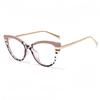 Vintage Cat Eye Anti Blue Light Optical Lens Glasses Women Luxury Myopia Customize Prescription Photochromic Eye Glasses Frames