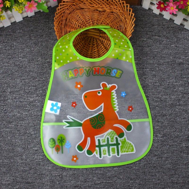 Водонепроницаемый регулируемый нагрудник в мультяшном стиле для детей