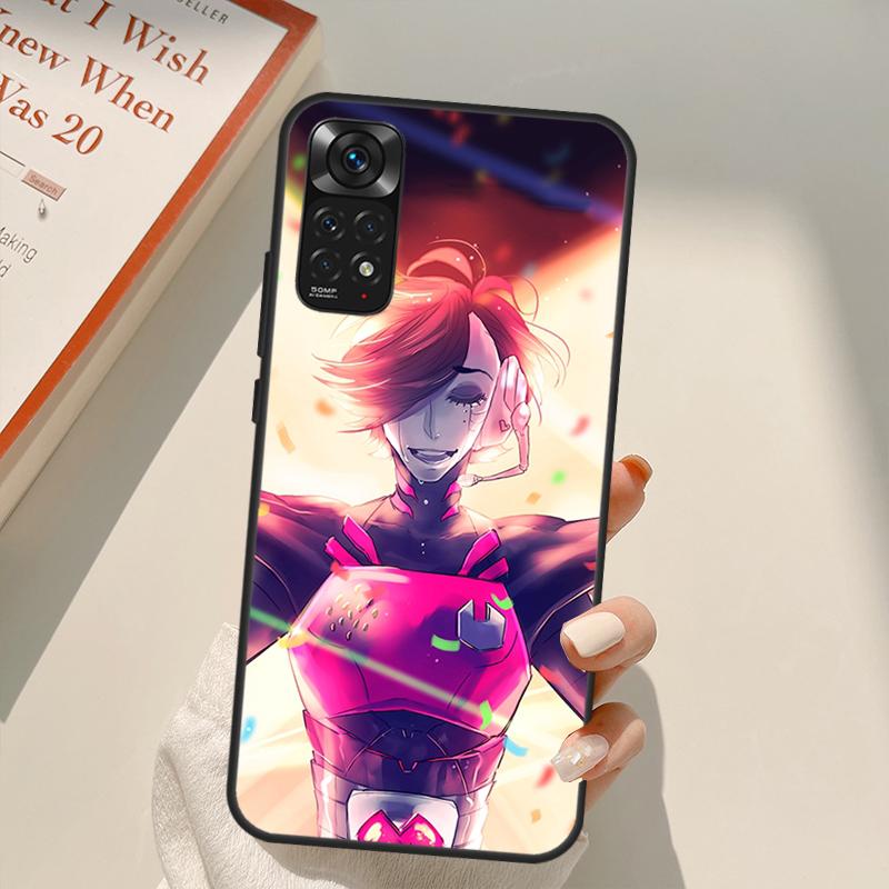Чехол с изображением Меттатона из аниме Undertale для Xiaomi Redmi Note 11 Pro 8 9 11S 10S 9S, чехол для Note 10 Pro для Redmi 10 10C 9A 9C