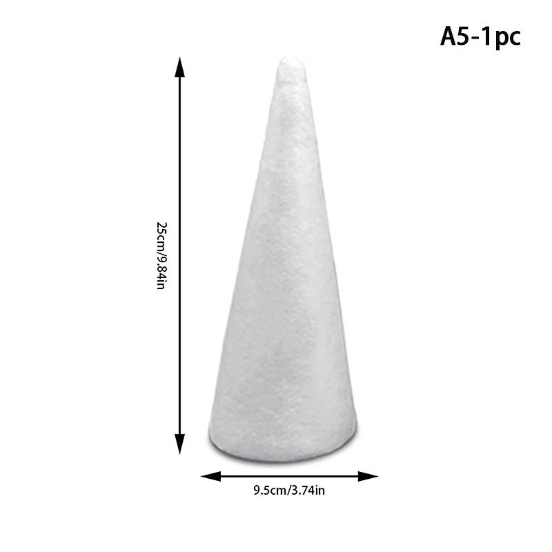 Рождественская елка, пенополистирол, наконечник, конус, ремесло, материалы для рукоделия, ручная работа, вечерние, праздничные, фестивальные украшения, детские игрушки