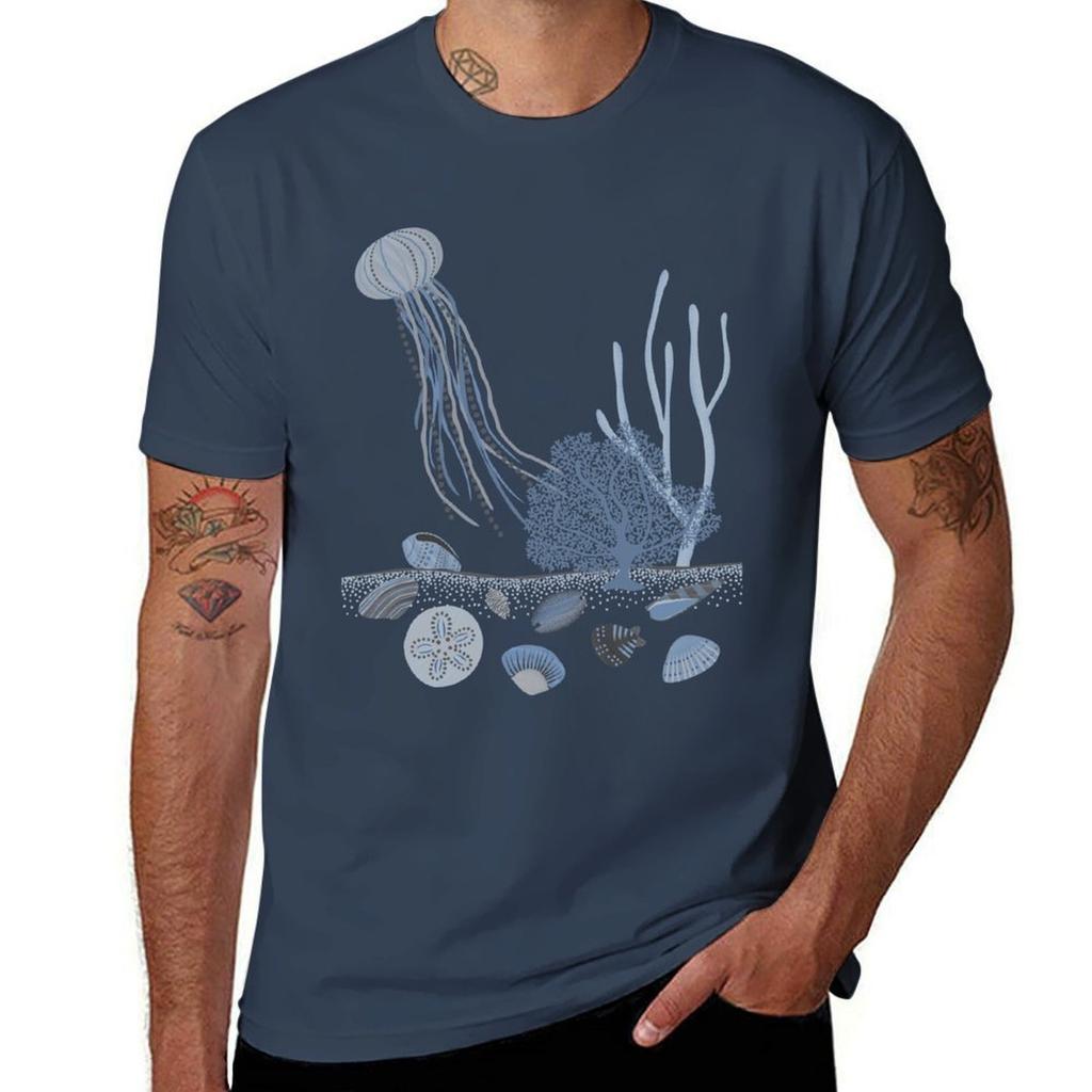 Under The Sea Tshirt Casual Pattern Print Tee Shirt