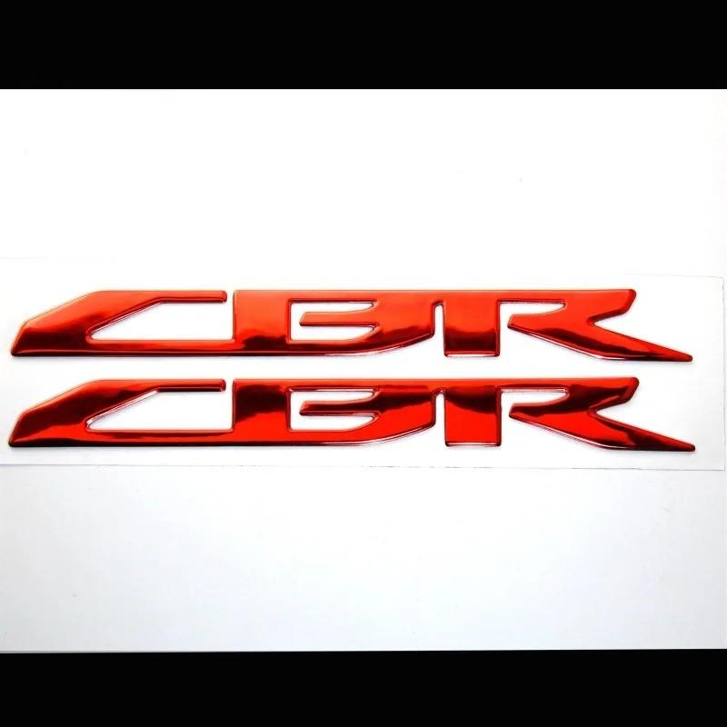 Motorcycle 3D Applique Emblem Badge Decals Soft Plastic Raised Tank Wheel Tank Stickers for Honda CBR100ORR CBR 10OORR 20O8-2017