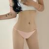 Женские трусики на бретельках эластичные дышащие с низкой талией бесшовное антисептическое нижнее белье Slim Fit женские стринги внутренняя одежда