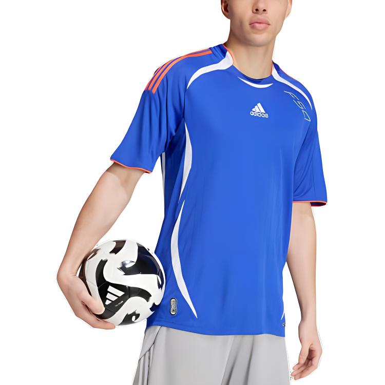adidas Мужская футбольная майка Ярко-синяя IY3827