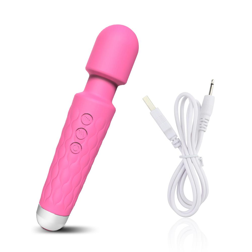 20 Modes Powerful AV Vibrator Wand Nipple G-spot Massager Clit Clitoris Stimulator Dildo Female Masturbator Adult Sex Toys