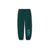 Badfive Basketball Series Sichuan Print Drawstring Knit Sports Pants Men Bottoms Pine-Green AKLRG21-1