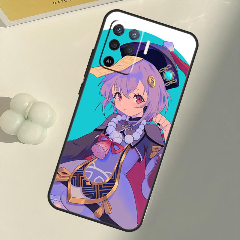 Чехол Qiqi Klee Genshin Impact для OPPO A15 A74 A54 A94 A52 A72 A31 A53 A53S A5 A9 2020 A3S A5S A83 A91 A93, чехол