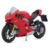 Bburago Scale Ducati Panigale V4 Red Motorcycle Diecast Model Car Finished Product 1/18 / 18-51080