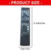 Replacement Universal Remote Control For ZA11350 RX-V373 HTR-3066 Intuitive Button Layout ABS Construction