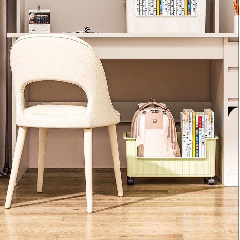 Movable Desktop Storage Basket Large Capacity Storage Container Stationery Storage