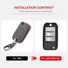 Чехол для ключа Roewe RX5 MG3 MG5 MG6 MG7 MG ZS GT GS 350 360 750 кожаный чехол для автомобильного ключа, чехол, сумка, защитная оболочка, аксессуары
