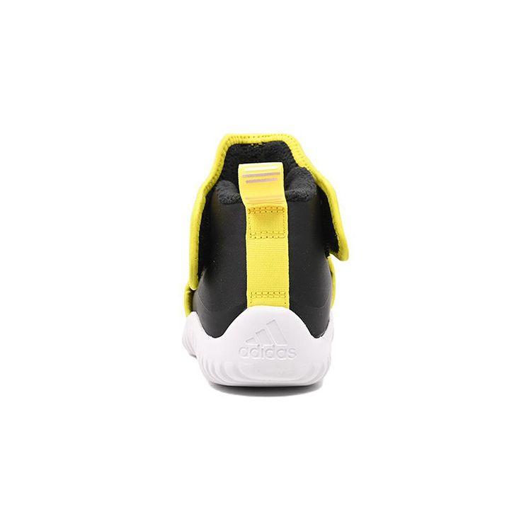 Adidas Rapidazen Mid Удобные Универсальные Нескользящие Прочные Полувысокие Тренировочные Кроссовки Детские Тренировочные Кроссовки Черные GX7128