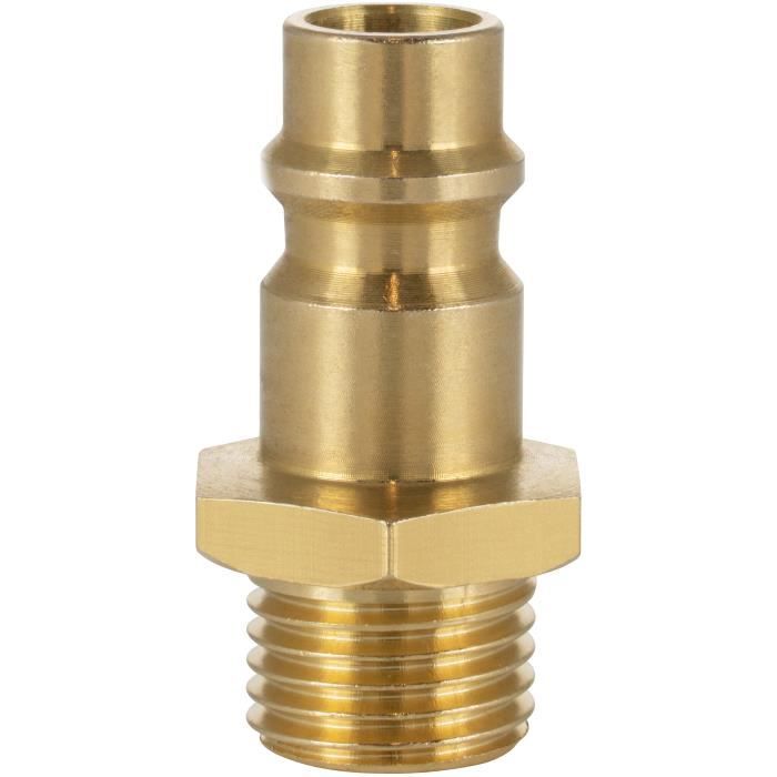 Embout pour air comprimé NW 7,2 avec filetage mâle 1/4" pour le raccordement à l'air comprimé