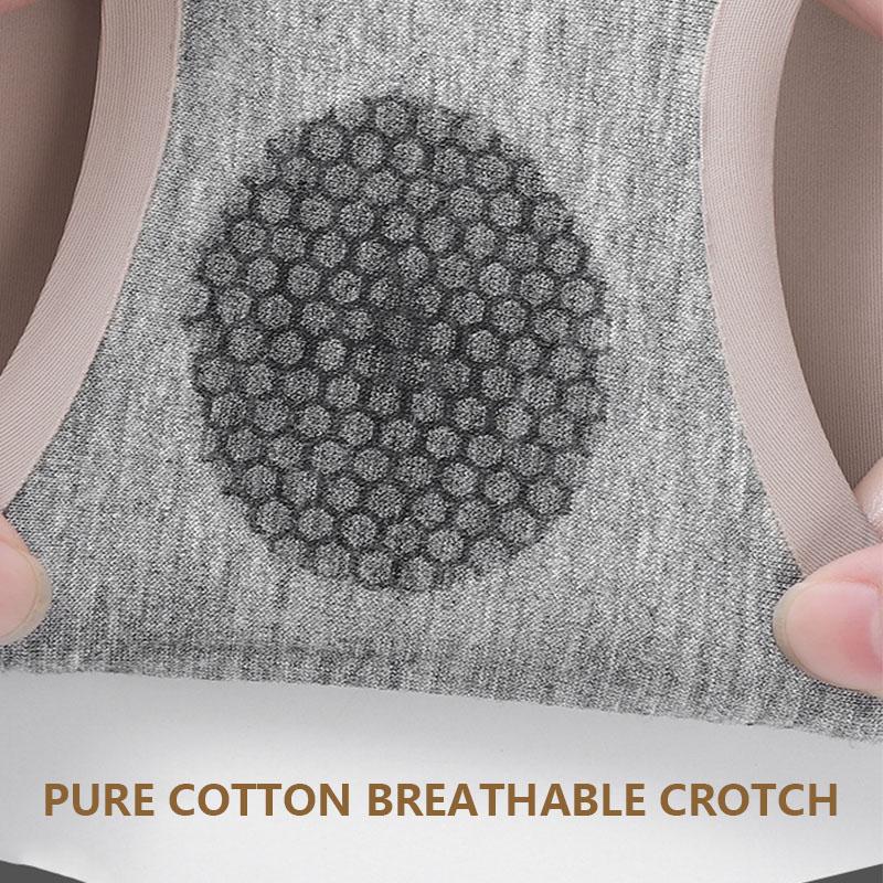 Flarixa Бесшовные трусики из ледяного шелка с высокой талией для живота, тренажер для талии, подтяжка бедер, корректирующее белье, женские трусики, моделирующие тело, корсет