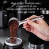 Pure Titanium Measuring Spoon : Coffee Beans/Powder, Milk/Fruit Powder – Baking, Milk Tea Shop Use, Scoop for Baristas, Bakers, Home Cooks KFS-006