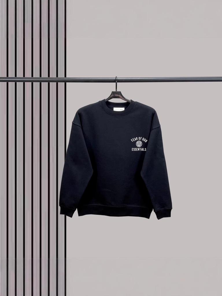 FOG Men's Round Neck Sweatshirt: 25 Styles, Double-Stitched, New Logo, Youthful, Loose Casual Pullover