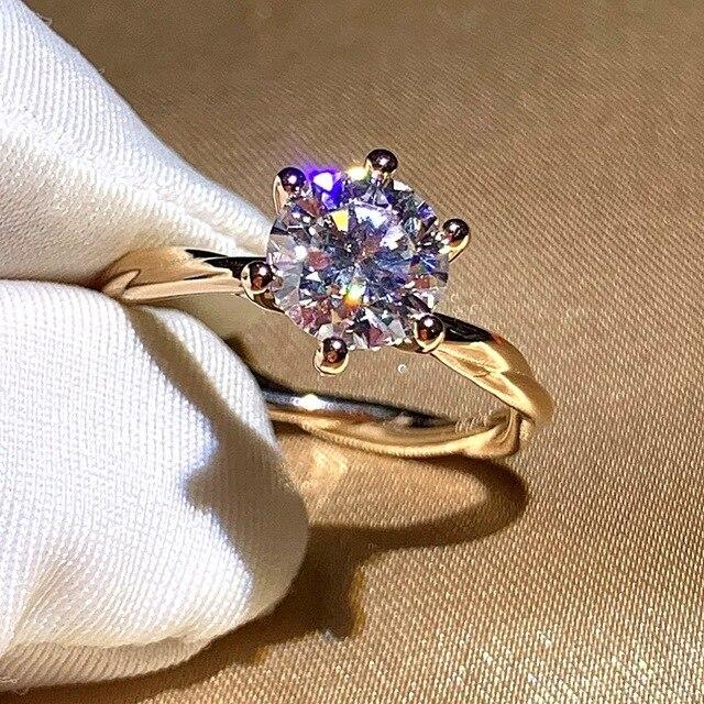 Кольца с сердечками золотого цвета для женщин, модные минималистичные кольца с кубическим цирконием, неаллергенные ювелирные изделия, аксессуары для обручальных колец