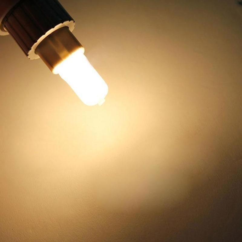 Новинка, 5 шт., суперяркая галогенная лампа G9, 40 Вт, галогенная G9, 110 В/220 В, 2800 К, теплый белый, прозрачный галоген для помещений