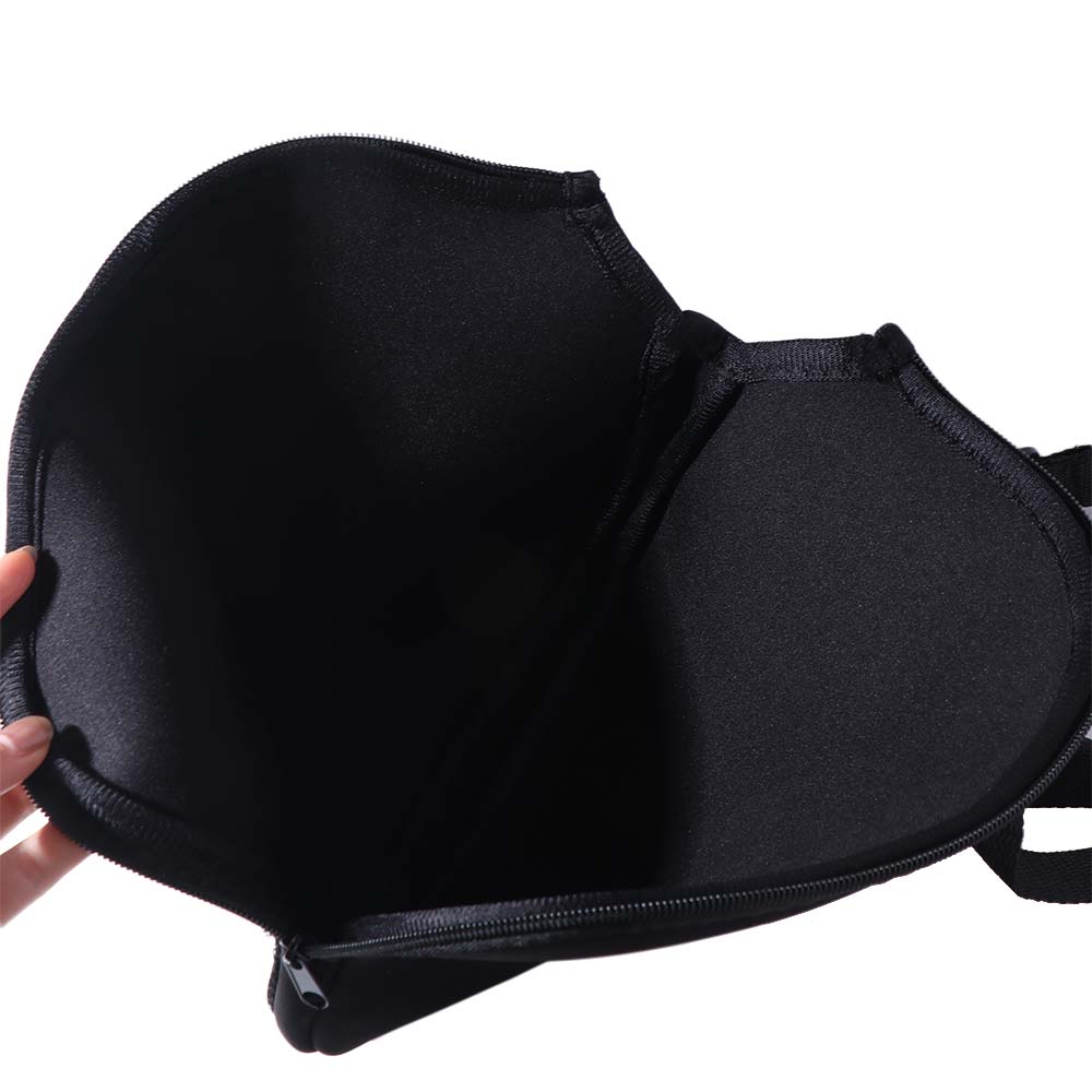 Waterproof Pickleball Crossbody Bag Zipper Closure Pickleball Racket Bag Exercise Gym Equipment